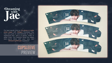 Print-at-home cupsleeve